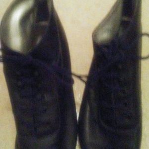 Ankle boots leather black